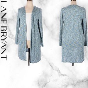 Lane Bryant Long Ribbed Cardigan